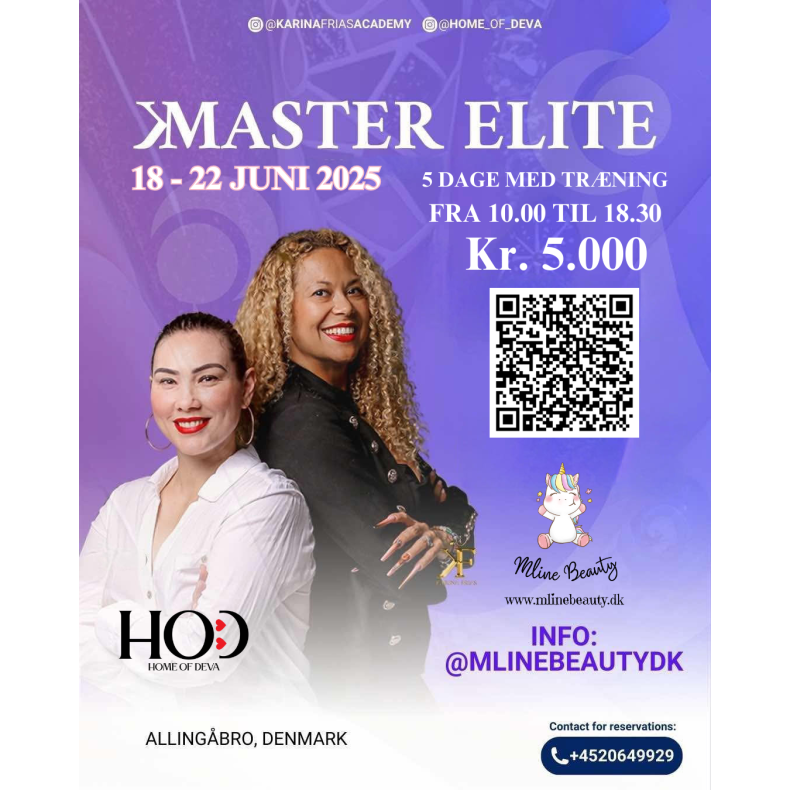 Master Elite med Karina og Priscilla D.18-22 Juni 2025