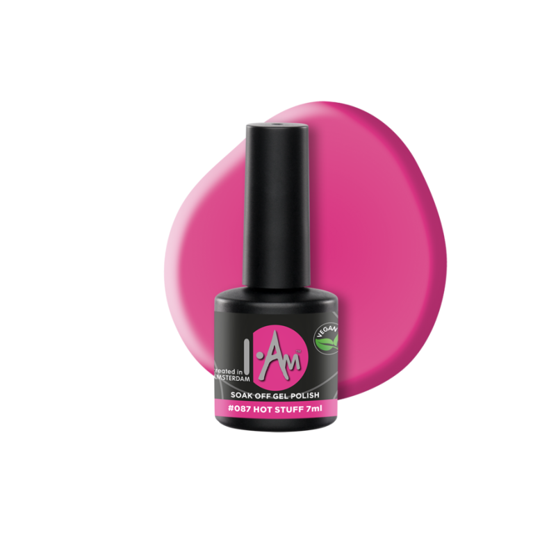 I.Am Soak Off Gel Polish #087 Hot Stuff (7ml)