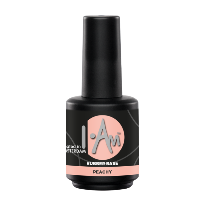 I.Am Rubber Base Peachy, 15 ml