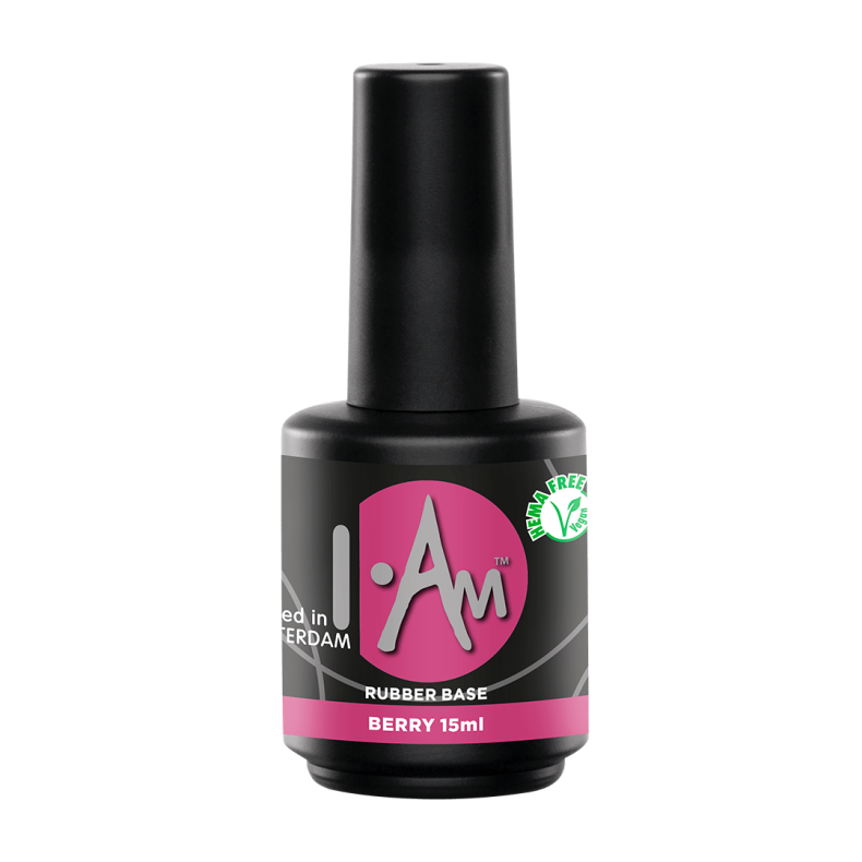 I.Am Rubber Base Berry, 15 ml