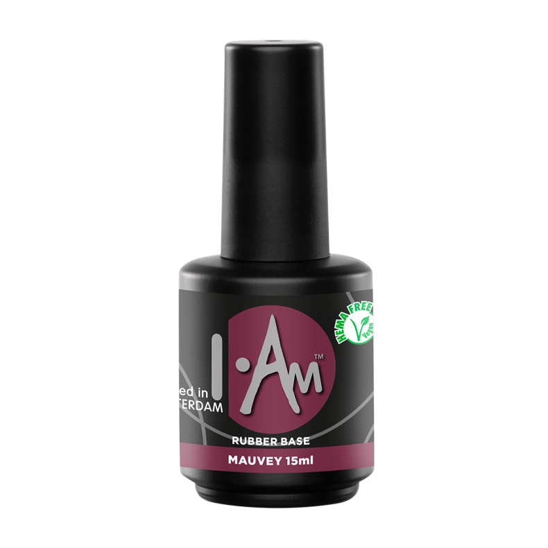 I.Am Rubber Base Mauvey, 15 ml